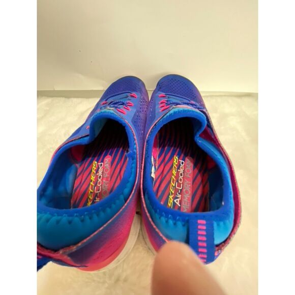 Skechers Air Cooled Memory Foam Stretch Fit Glider Size 9 - Picture 2 of 7